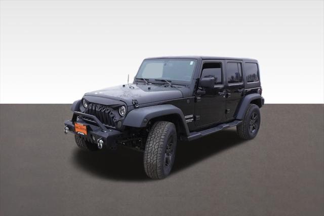 used 2017 Jeep Wrangler Unlimited car, priced at $18,671