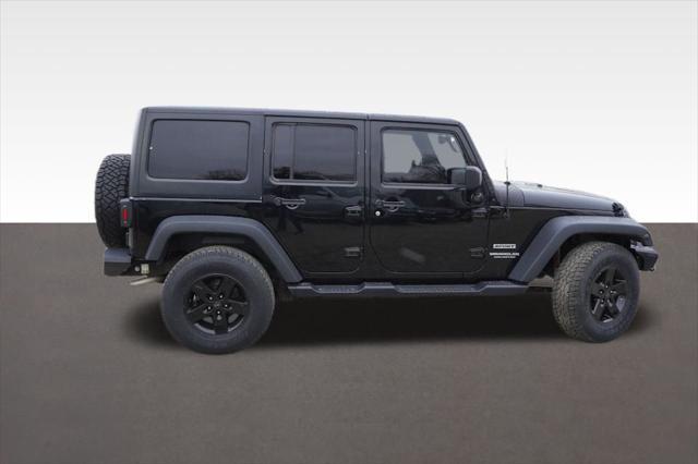 used 2017 Jeep Wrangler Unlimited car, priced at $18,671