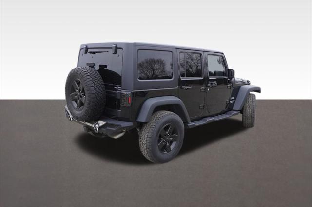 used 2017 Jeep Wrangler Unlimited car, priced at $18,671