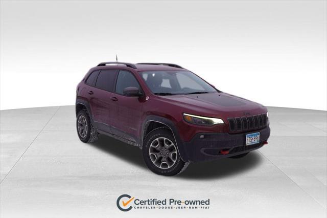 used 2021 Jeep Cherokee car, priced at $21,447