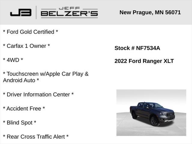 used 2022 Ford Ranger car, priced at $31,889