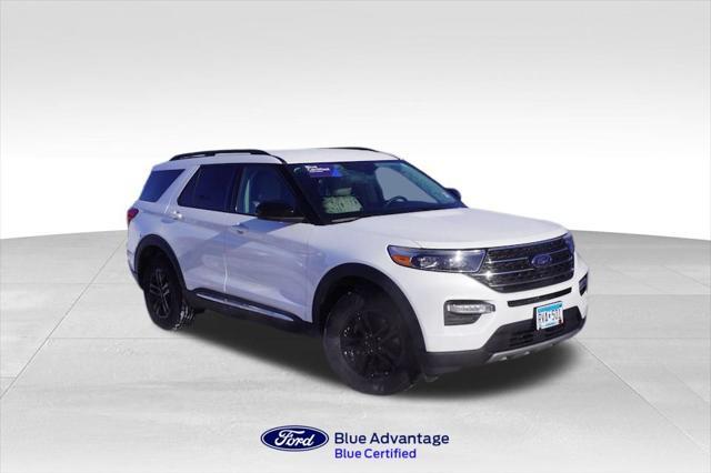 used 2021 Ford Explorer car, priced at $24,444