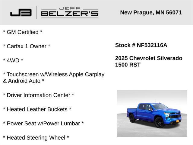 used 2025 Chevrolet Silverado 1500 car, priced at $51,894