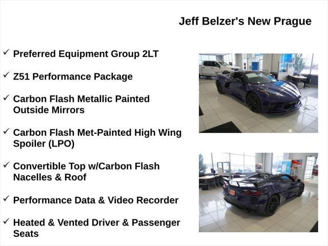 new 2025 Chevrolet Corvette car, priced at $84,890