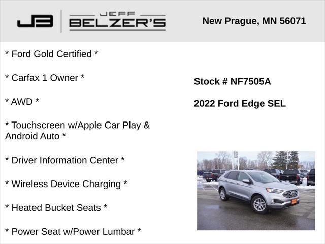 used 2022 Ford Edge car, priced at $28,989