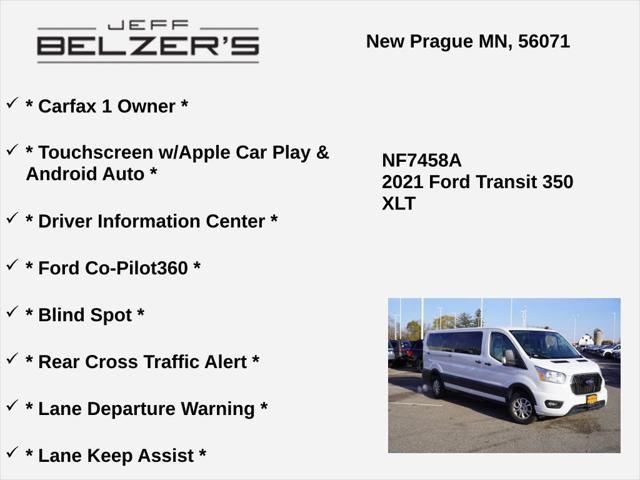 used 2021 Ford Transit-350 car, priced at $35,815