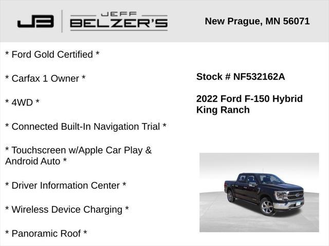 used 2022 Ford F-150 car, priced at $49,426