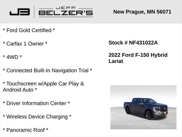 used 2022 Ford F-150 car, priced at $46,423