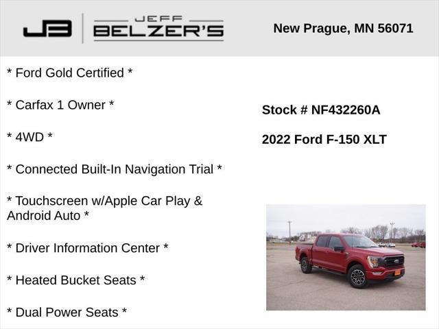 used 2022 Ford F-150 car, priced at $39,118
