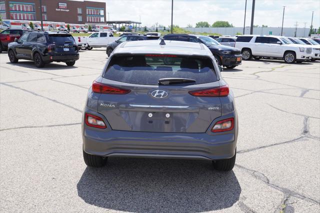 used 2021 Hyundai Kona EV car, priced at $21,312