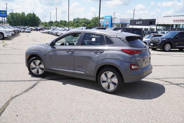 used 2021 Hyundai Kona EV car, priced at $21,312