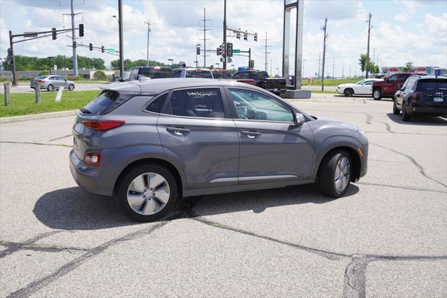 used 2021 Hyundai Kona EV car, priced at $21,312