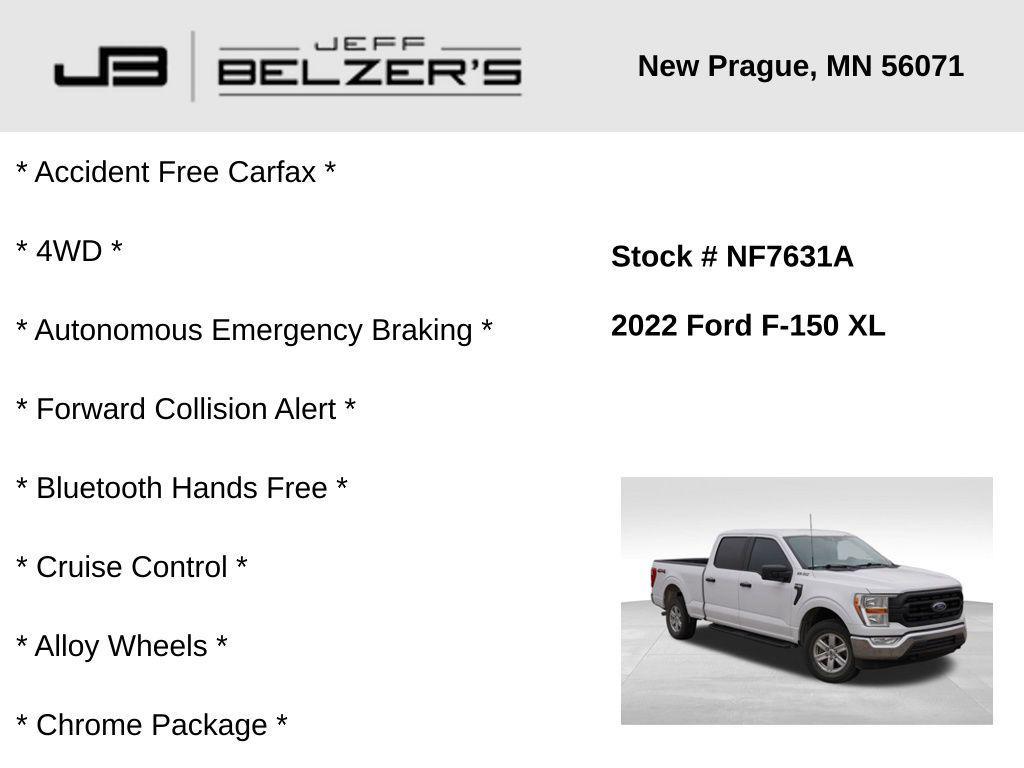 used 2022 Ford F-150 car, priced at $24,112