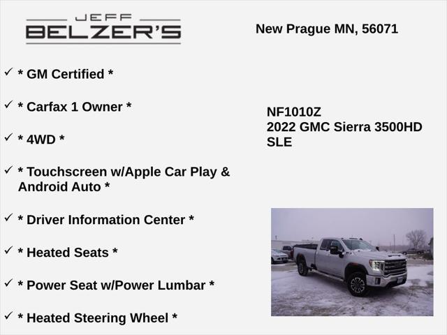 used 2022 GMC Sierra 3500 car, priced at $45,976