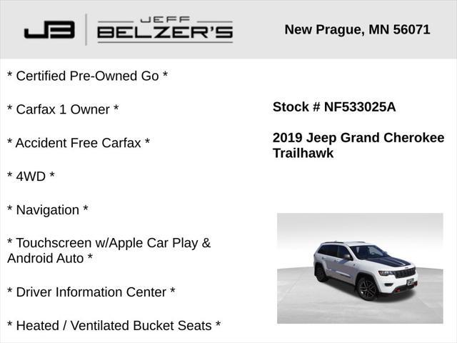 used 2019 Jeep Grand Cherokee car, priced at $27,415