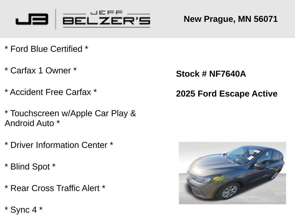 used 2025 Ford Escape car, priced at $22,046