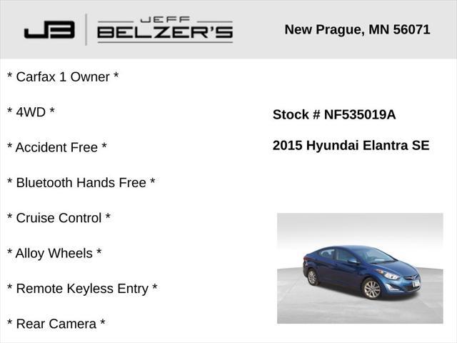 used 2015 Hyundai Elantra car, priced at $5,999