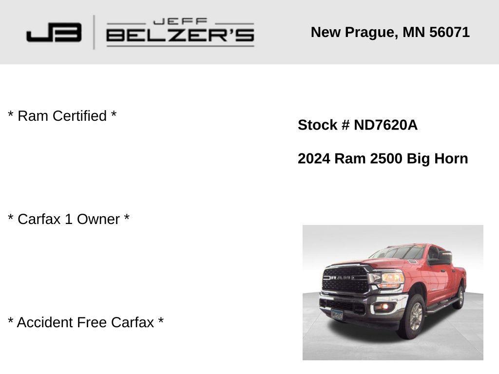 used 2024 Ram 2500 car, priced at $37,984