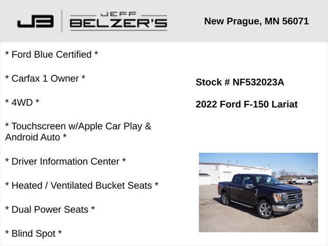 used 2022 Ford F-150 car, priced at $36,671