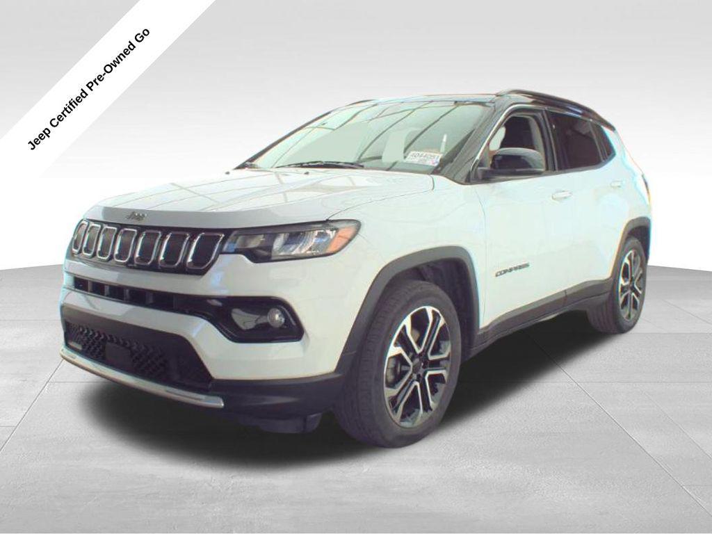 used 2022 Jeep Compass car, priced at $23,494