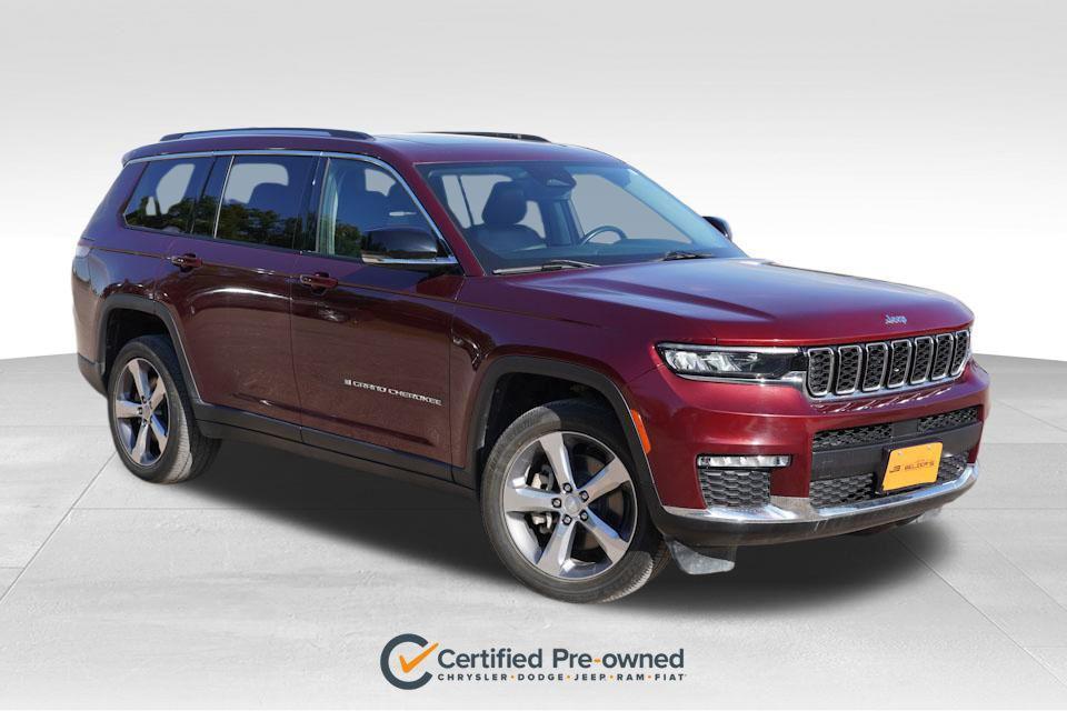 used 2022 Jeep Grand Cherokee L car, priced at $29,977