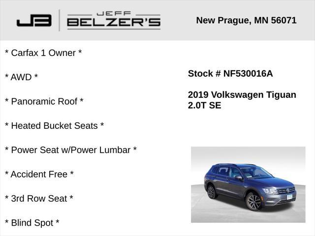 used 2019 Volkswagen Tiguan car, priced at $19,987