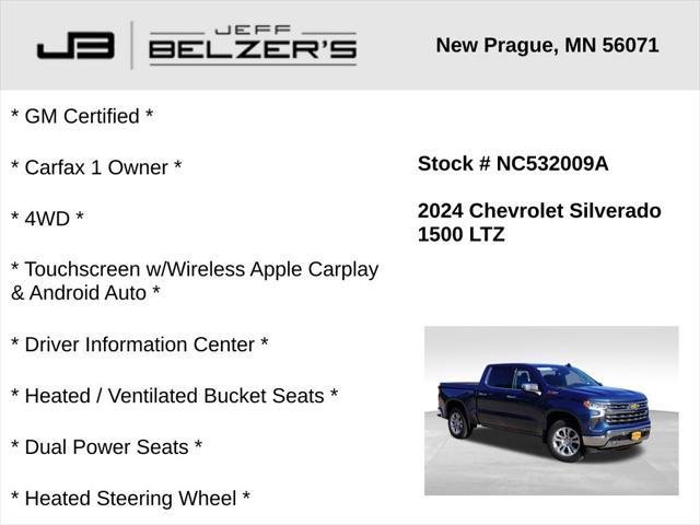 used 2024 Chevrolet Silverado 1500 car, priced at $50,776
