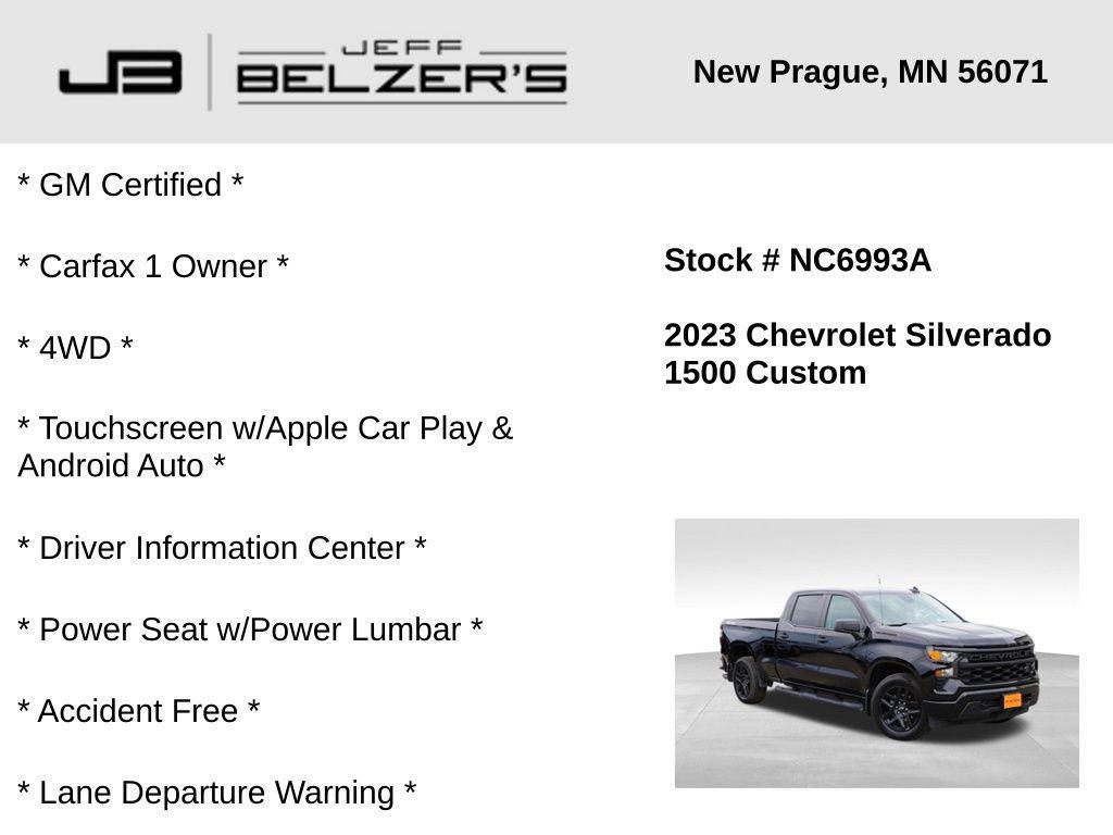 used 2023 Chevrolet Silverado 1500 car, priced at $36,779