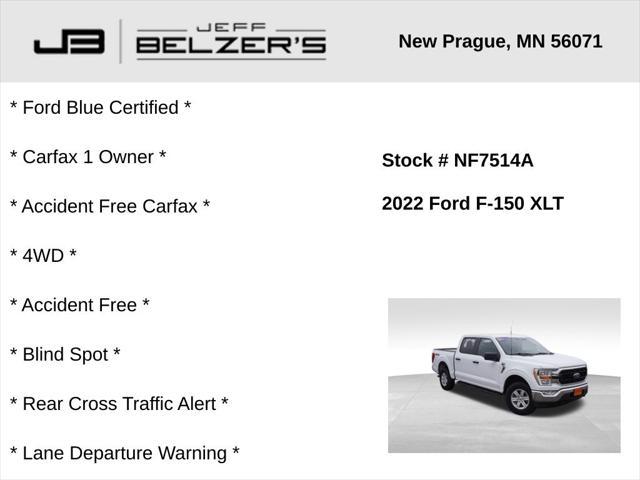 used 2022 Ford F-150 car, priced at $28,989