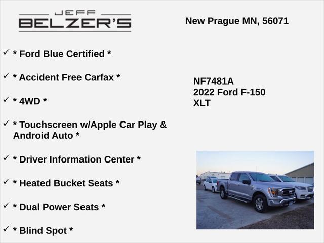 used 2022 Ford F-150 car, priced at $29,998