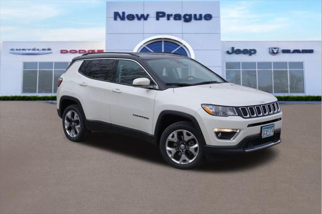 used 2021 Jeep Compass car, priced at $23,705