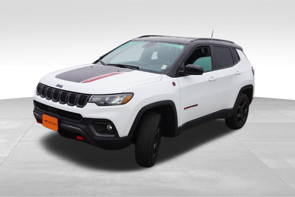 used 2023 Jeep Compass car, priced at $25,218