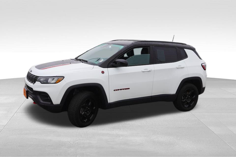 used 2023 Jeep Compass car, priced at $25,218