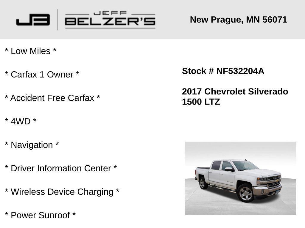 used 2017 Chevrolet Silverado 1500 car, priced at $27,109