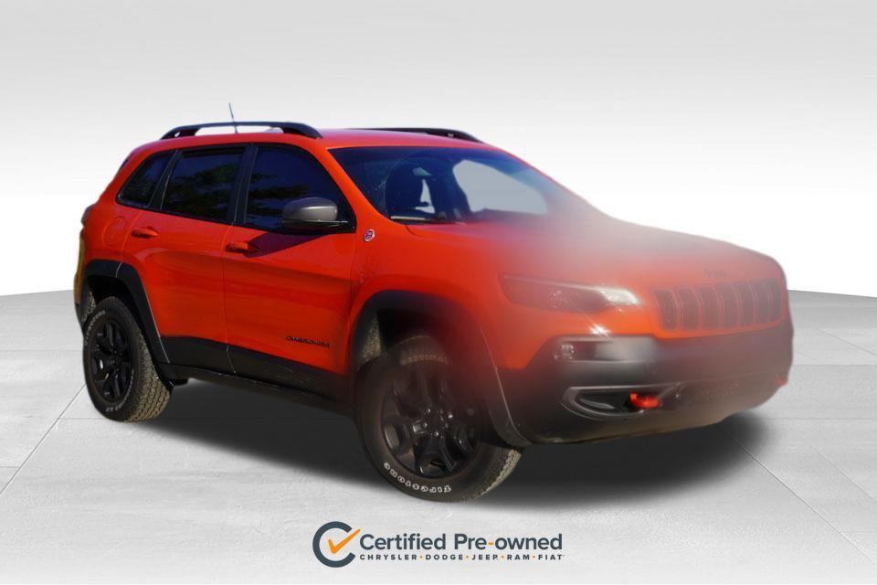 used 2021 Jeep Cherokee car, priced at $22,446