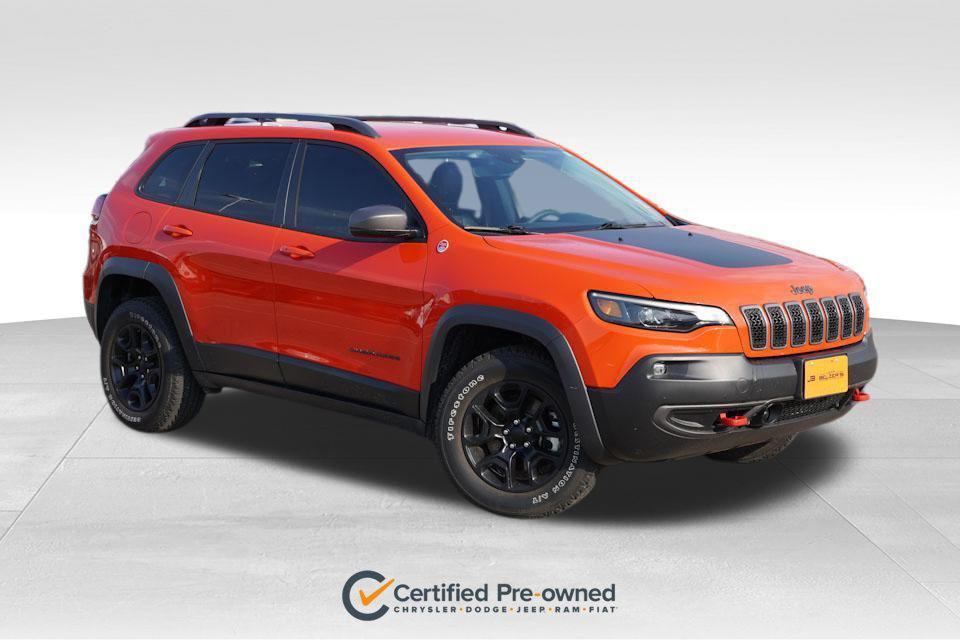 used 2021 Jeep Cherokee car, priced at $22,193
