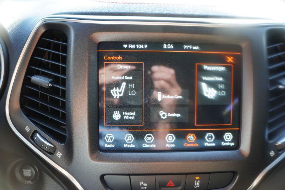used 2021 Jeep Cherokee car, priced at $22,446