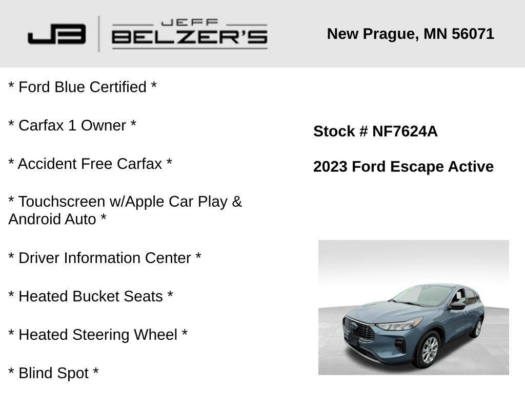 used 2023 Ford Escape car, priced at $19,996