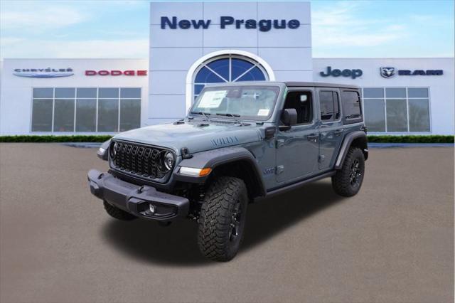 new 2025 Jeep Wrangler 4xe car, priced at $56,328