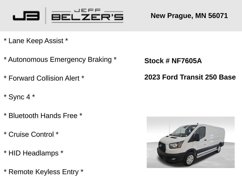 used 2023 Ford Transit-250 car, priced at $33,457