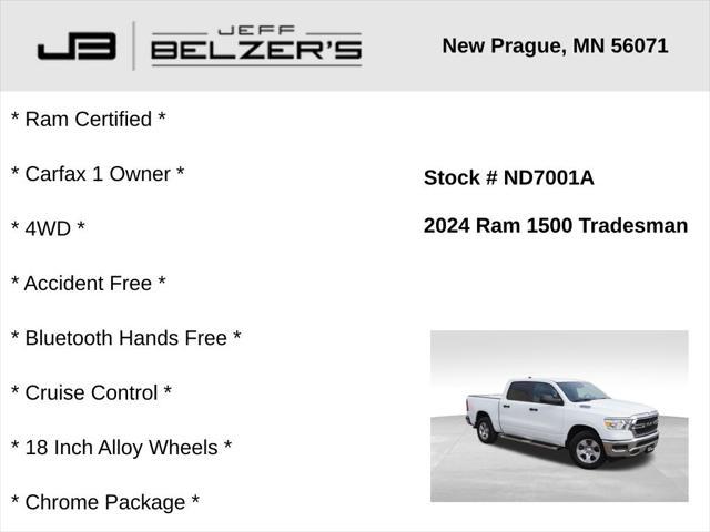 used 2024 Ram 1500 car, priced at $36,538