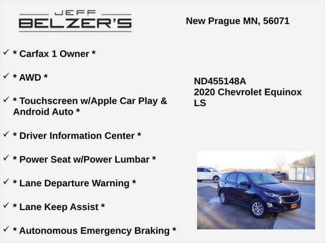 used 2020 Chevrolet Equinox car, priced at $15,229