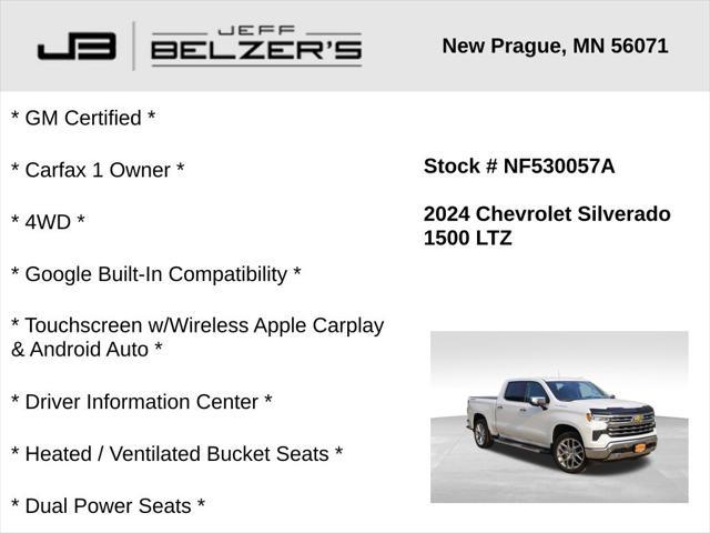 used 2024 Chevrolet Silverado 1500 car, priced at $50,265