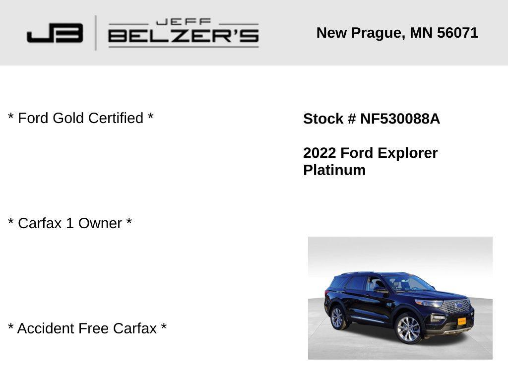 used 2022 Ford Explorer car, priced at $31,489