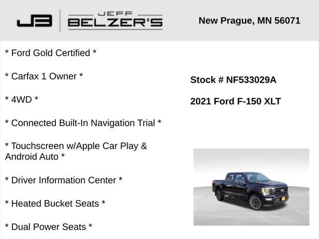 used 2021 Ford F-150 car, priced at $34,403