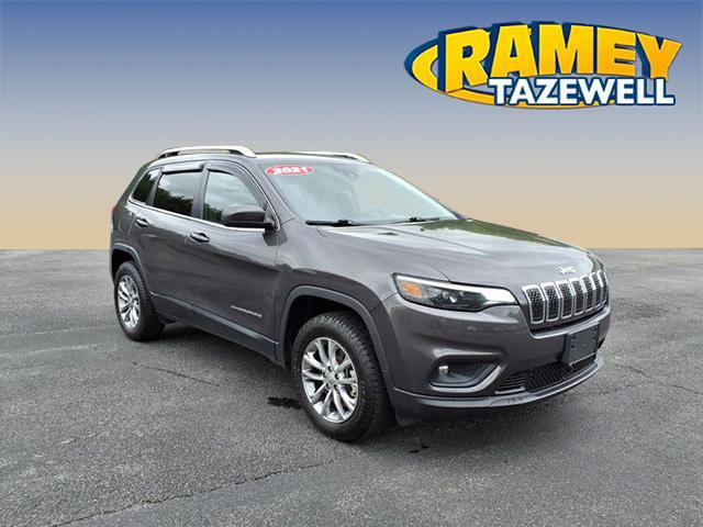 used 2021 Jeep Cherokee car, priced at $24,880