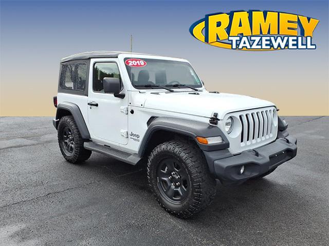 used 2019 Jeep Wrangler car, priced at $27,880