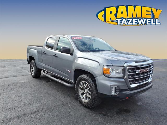 used 2021 GMC Canyon car, priced at $33,880