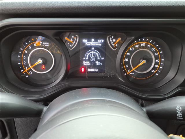 used 2024 Jeep Wrangler car, priced at $35,880