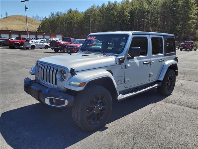 used 2023 Jeep Wrangler 4xe car, priced at $33,880